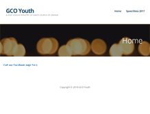 Tablet Screenshot of gcoyouth.com